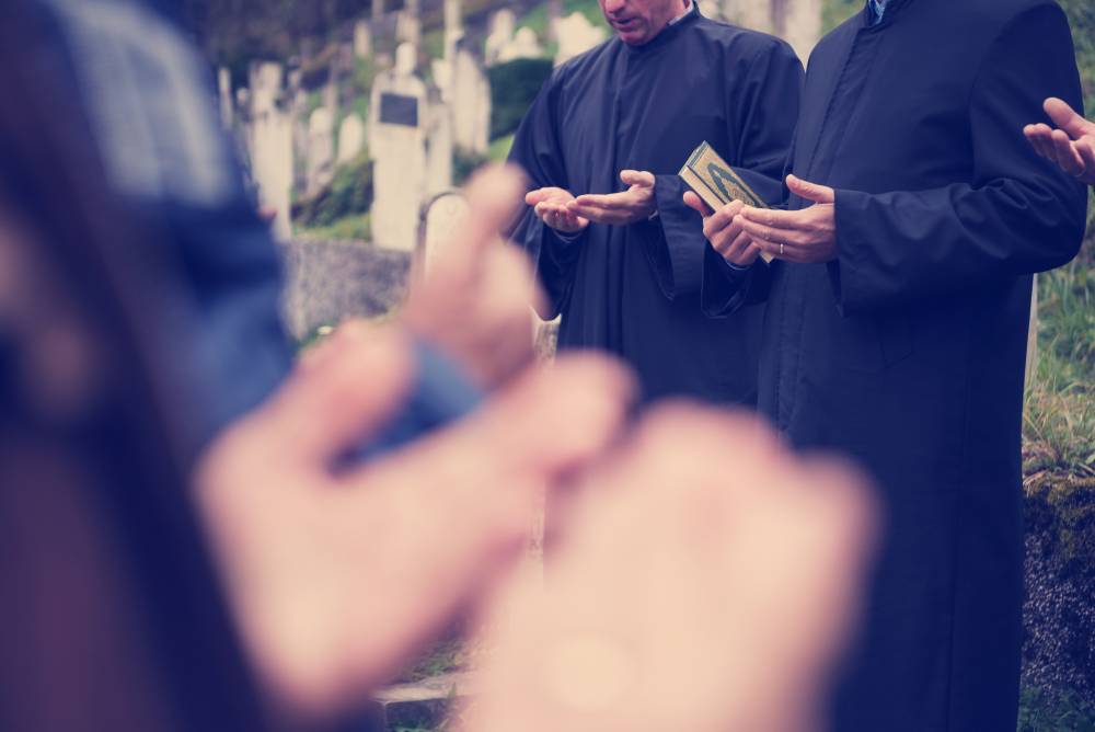 prière mortuaire musulmane à Bordeaux